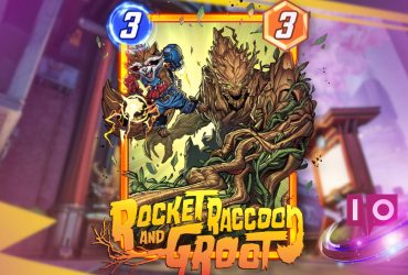 Topp Rocket Raccoon og Groot Decks i Marvel Snap.
