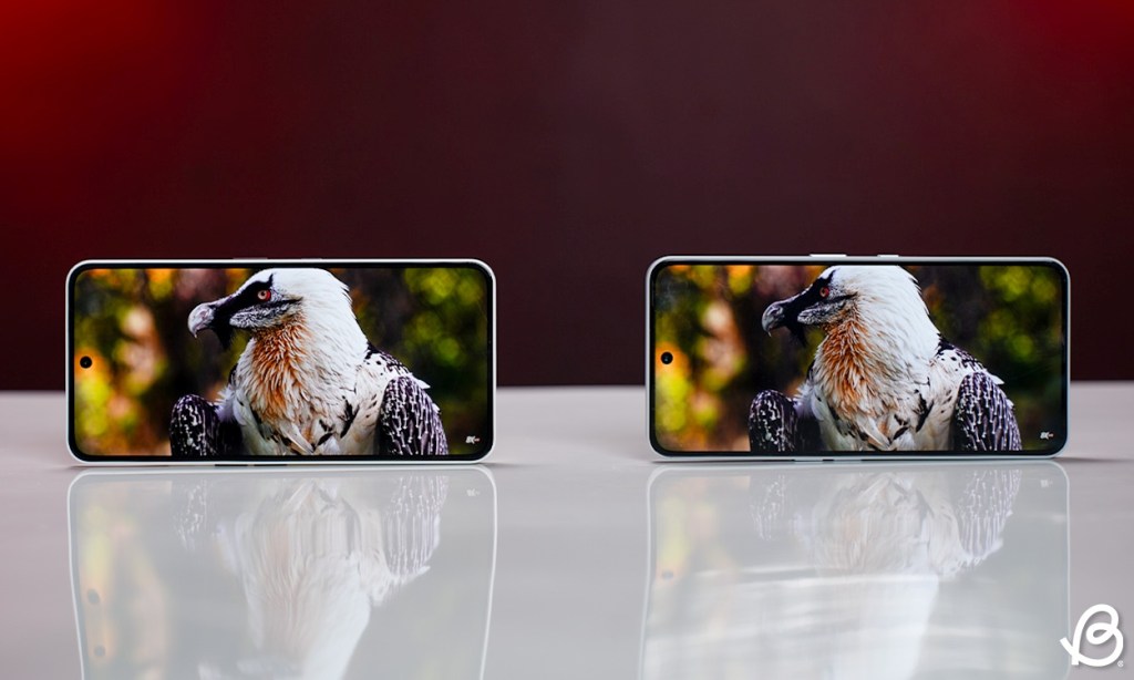 Nothing Phone 3A vs Nothing Phone 3A Pro Display Sammenligningsbilder