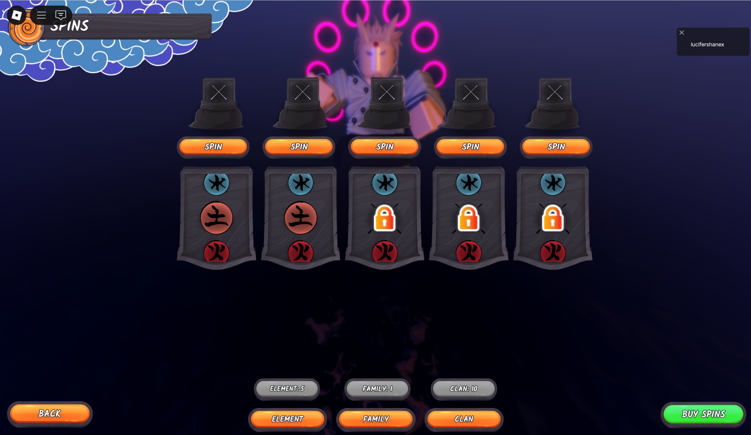 Hvordan reroll elementer i ninja -tid