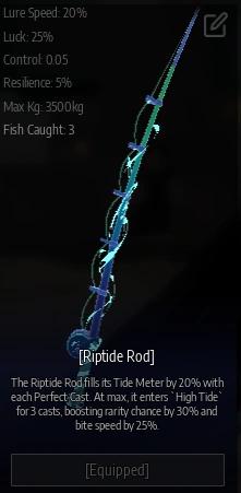 Ripide Rod Fisch Statistikk