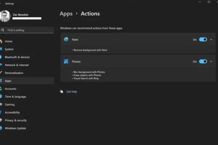 Oversett Microsoft Testing New “Actions” Feature in Windows 11 to Deepen App Functions