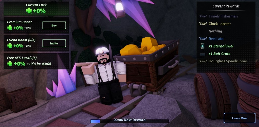 Afk Chamber Fisch Rewards