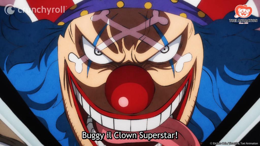 Buggy klovnen i ett stykke anime
