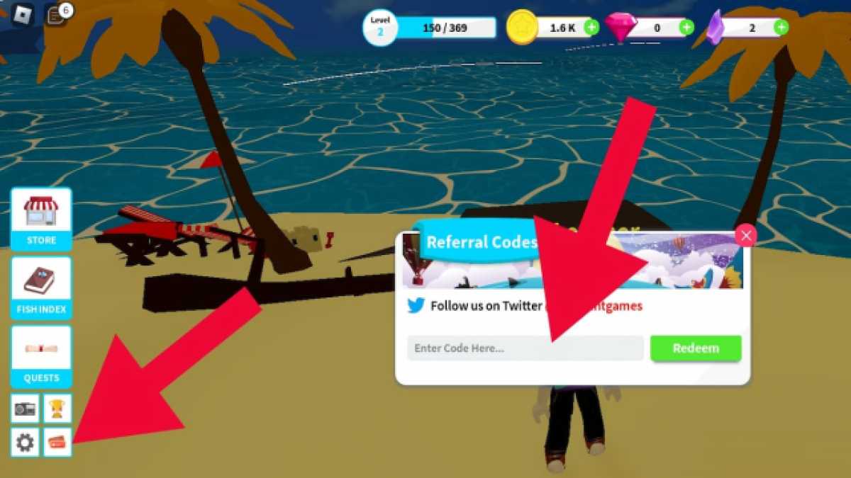 Hvordan innløse koder i fiskesimulator