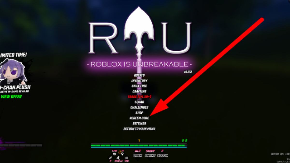 Hvordan innløse koder i Roblox er uknuselig