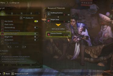 Crafting Demon & Hardshell Powder in Monster Hunter Wilds: A Guide