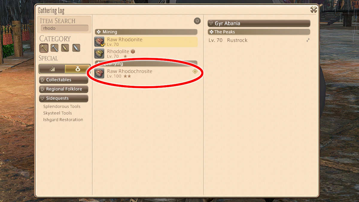 FFXIV PATCH 7.2: Oppdag alle nye samlingsnoder