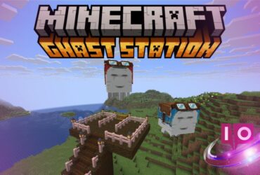 Trinn-for-trinns guide til å bygge en lykkelig ghast-stasjon i Minecraft