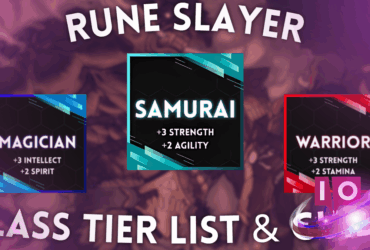 Ultimate Rune Slayer Class Tier List & Guide: Tundra & Beach Expansion