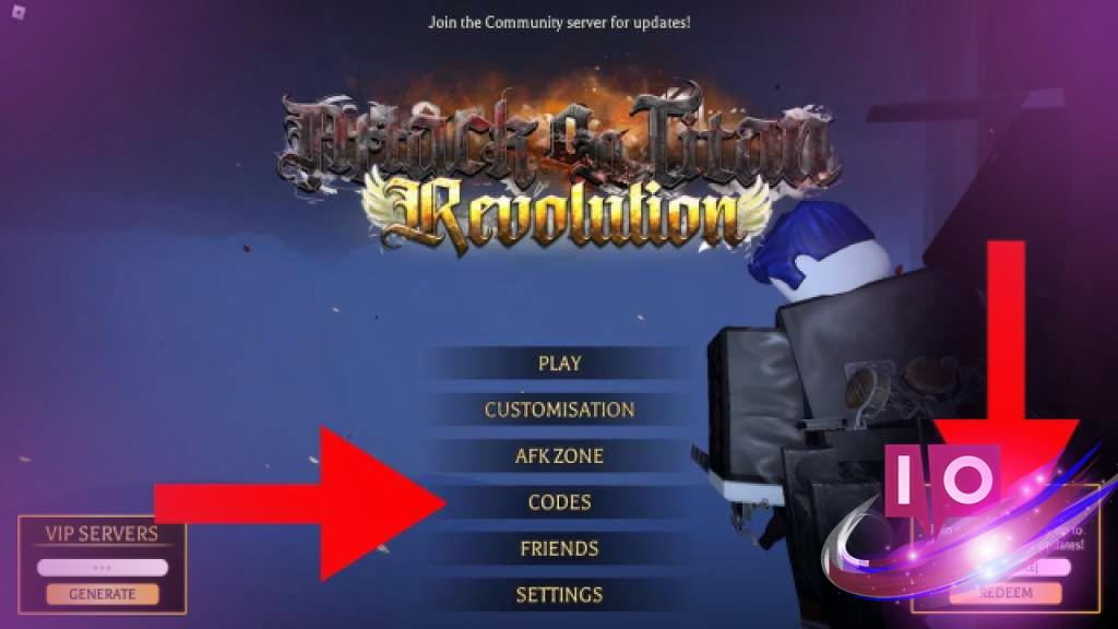 Lås opp AOTR -koder - Juli 2025 Guide for Attack on Titan Revolution