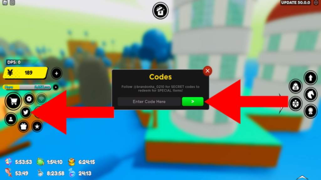 Hvordan innløse koder for anime -krigere simulator