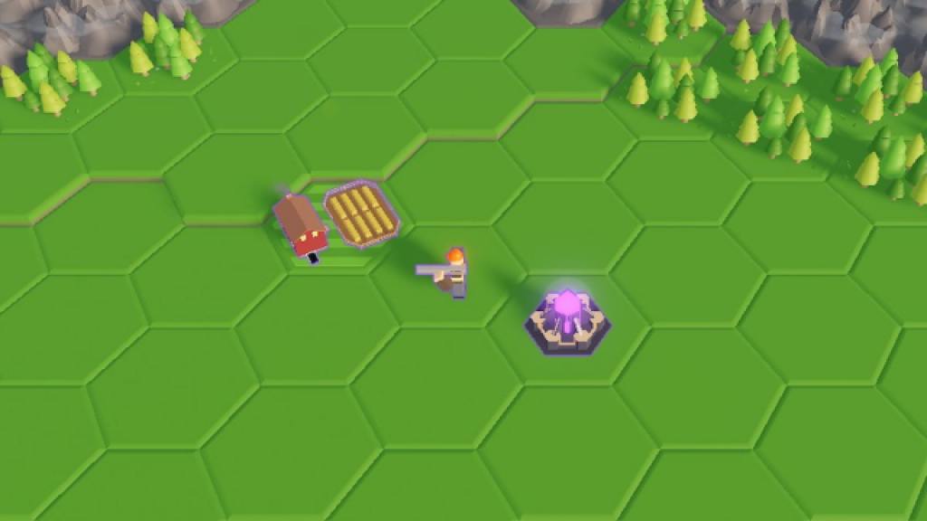 Mini Empires RTS-skjermbilde i spillet