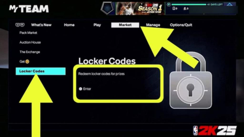 Hvordan innløse skapskoder i NBA 2K25
