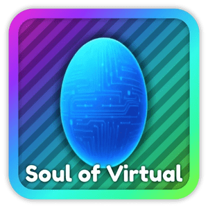 Soul of Virtual from Anime Rangers x Roblox Experience.