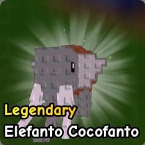 Elefanto Cocofanto Brainrot fra planter vs zombier Roblox -opplevelsen.