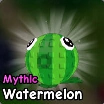 Vannmelonplante fra planter vs zombier Roblox -opplevelse.