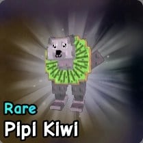 Pipi Kiwi Brainrot fra planter vs zombier Roblox -opplevelsen.