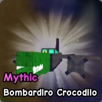 Bombardiro Crocodilo Brainrot fra planter vs zombier Roblox -opplevelse.