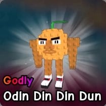 Odin Din Din Dun Brainrot fra planter vs zombier Roblox -opplevelsen.