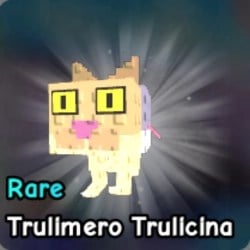 Trulimero Trulicina Brainrot fra planter vs zombier Roblox -opplevelsen.