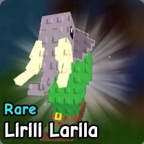 Lirili Larila Brainrot fra planter vs zombier Roblox -opplevelsen.