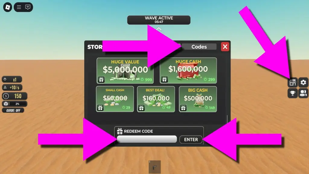 Hvordan innløse Zombie War Tycoon -koder