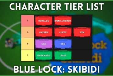 Blue Lock Skibidi Character Tier List: Rangeringer og innsikt!