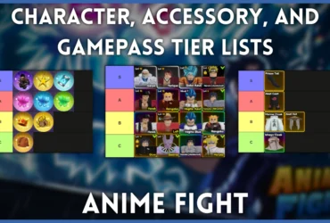 Ultimate Anime Fight Tier List: Toppkarakterer, tilbehør og spillpass