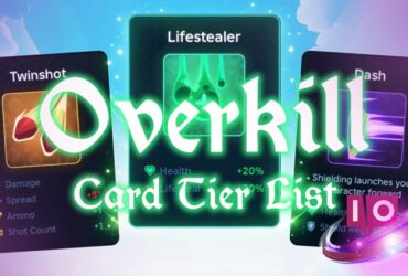 Roblox Overkill: Liste over beste kort